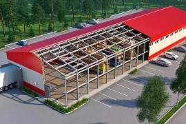 Торговый блок на САМАН